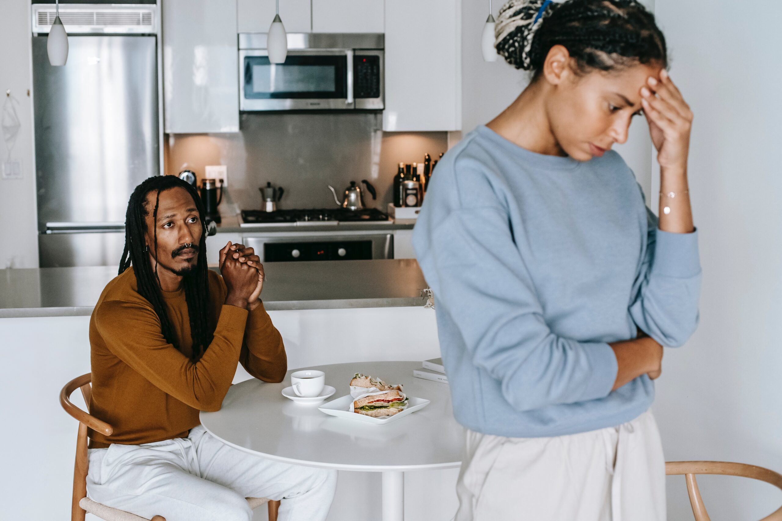 Disappointed couple after using services of a cheap removal company